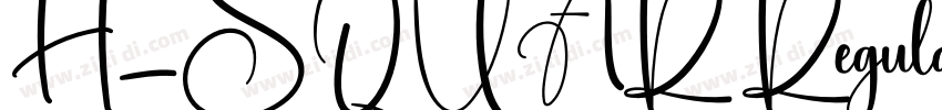 H_SQUAR Regular字体转换 H_SQUAR Regular字体转换